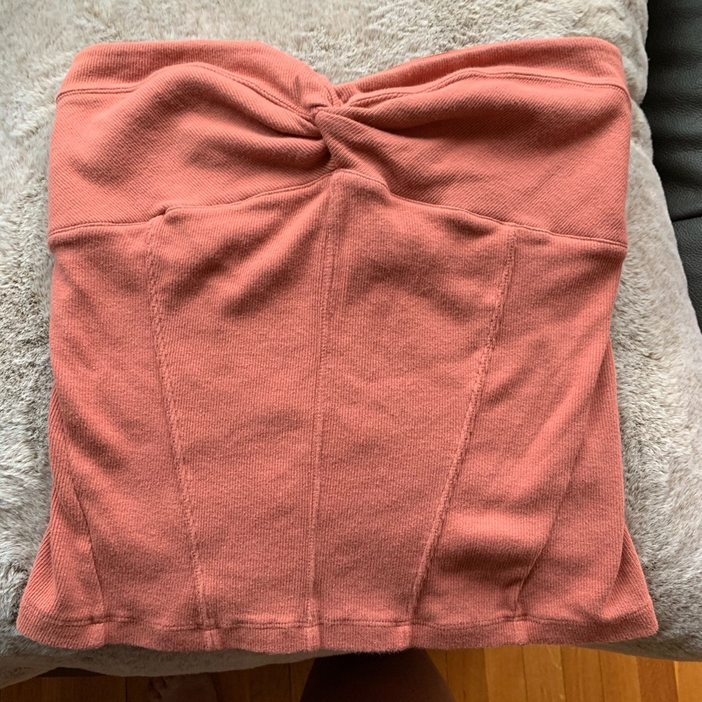 Free people strapless top